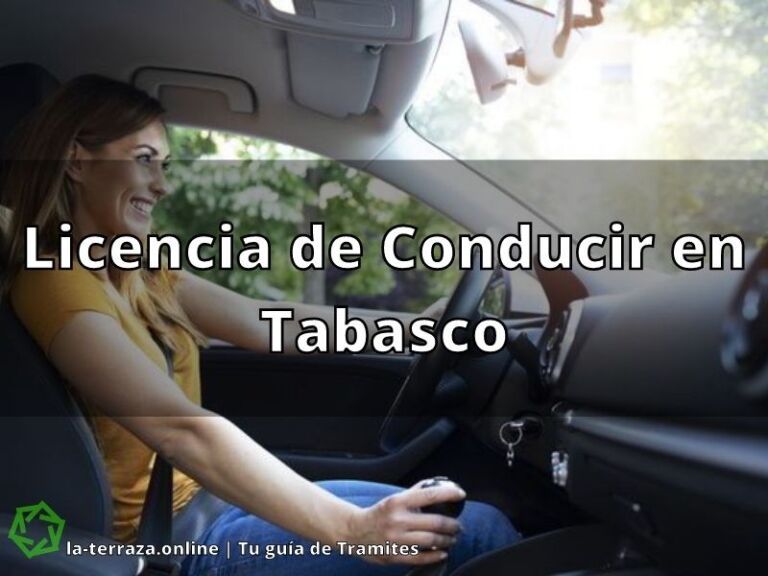 Licencia de Conducir en Tabasco