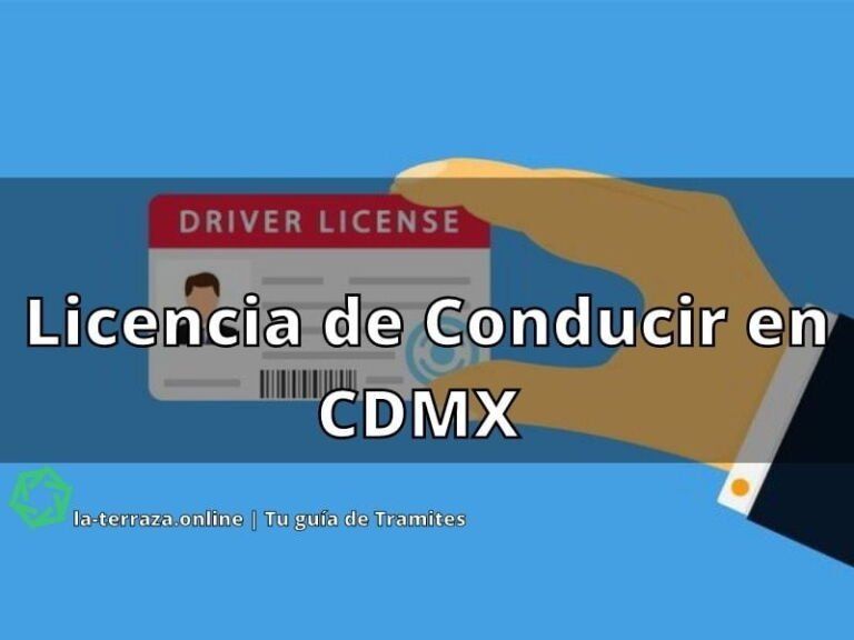 Licencia de conducir en CDMX